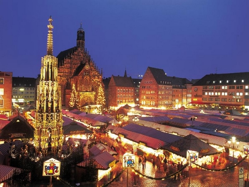 Le marché de Noël de Strasbourg date de 1570, celui de Nuremberg de 1628.