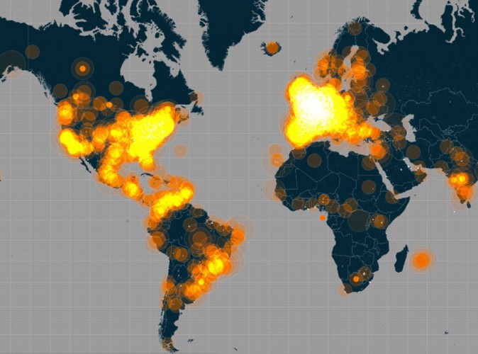 #JeSuisCharlie dans le monde