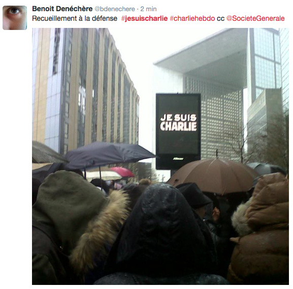 Manifestation Charlie Hebdo à Paris