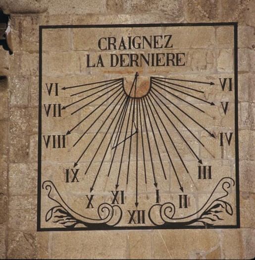 CADRAN SOLAIRE Église Notre-Dame-de-Croas-Batz, Roscoff, France