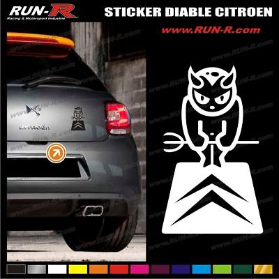 Sticker diable Citroën