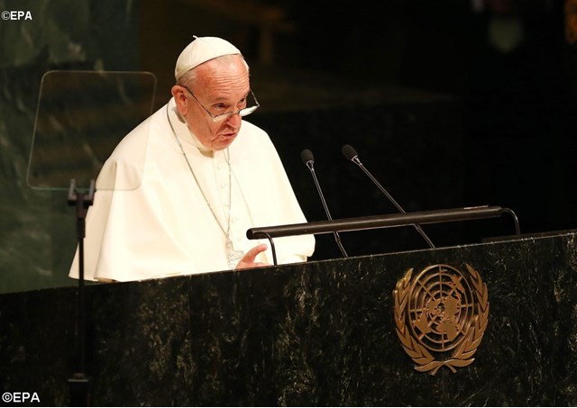 Discours du pape François Ier à l’Assemblée Générale de l’Organisation des Nations Unies   New-York Vendredi, 25 septembre 2015