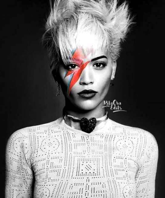 Rita Ora façon David Bowie