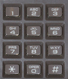 Clavier de tépéhone