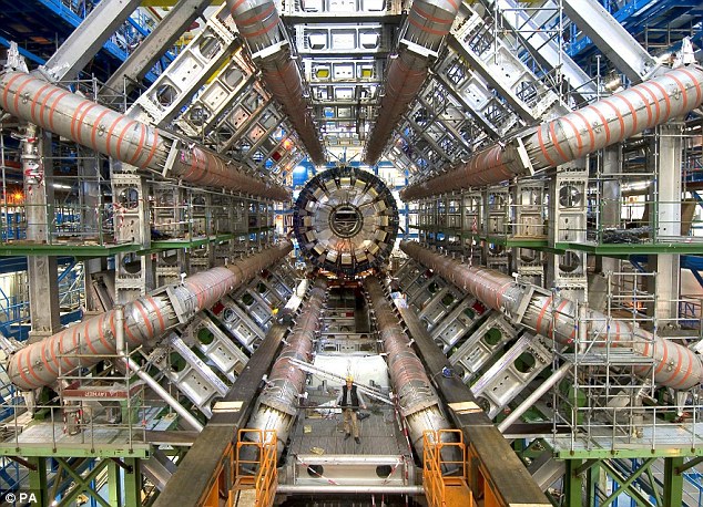 LHC sur ls site du CERN