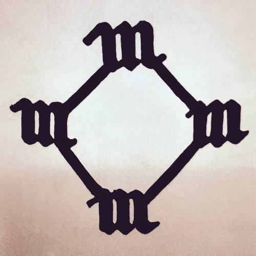 Détail de la pochette du single "So Help me God" de Kanye West