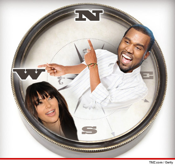 Kim Kardashian et Kanye West