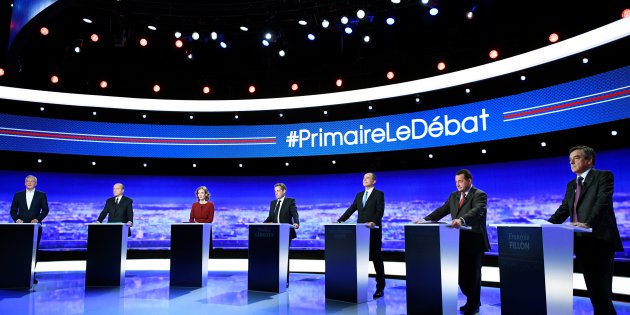 Primaire sur LE Débat sur TF1 au soir du Jeudi 13 Octobre 2016