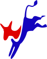 Logo officieux du Parti démocrate US