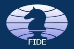 Logo FIDE  "Gens una sumus"  "Nous sommes une seule famille"