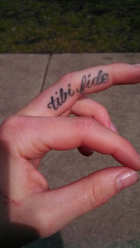Tatouage Tibi Fide