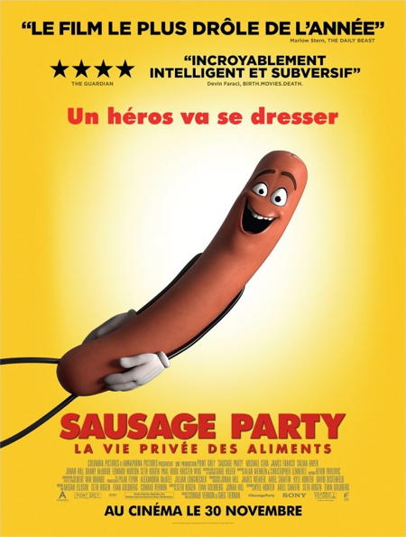 "Sausage Party", ou "Party de saucisses" au Québec