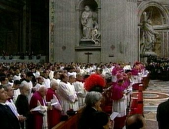 Messe de minuit 2005 au Vatican