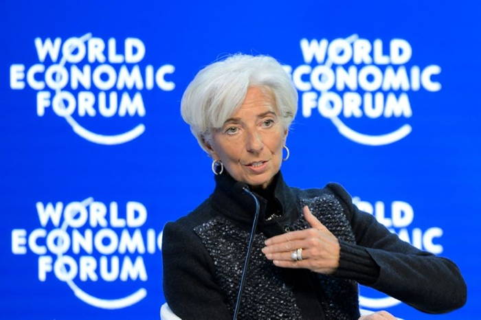 Christine Lagarde au World Economic Forum
