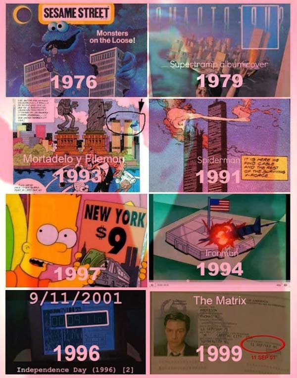 Allusions diverses au 9/11