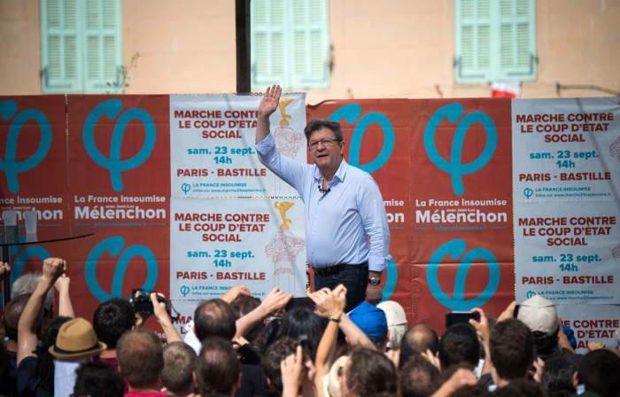 «Pas de bla-bla, du combat»: Mélenchon appelle «le peuple» à manifester à Paris le 23 septembre