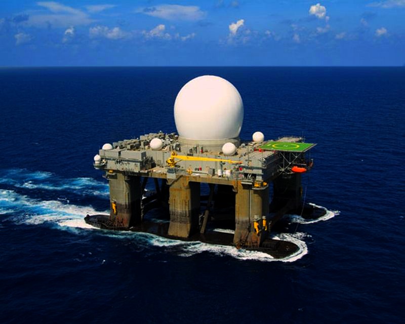 Station navale mobile SBX HAARP 
