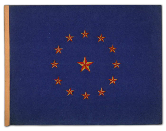 Propositions de drapeaux soumises au secrétaire général et au directeur de l'Information du Conseil de l'Europe par Arsène Heitz