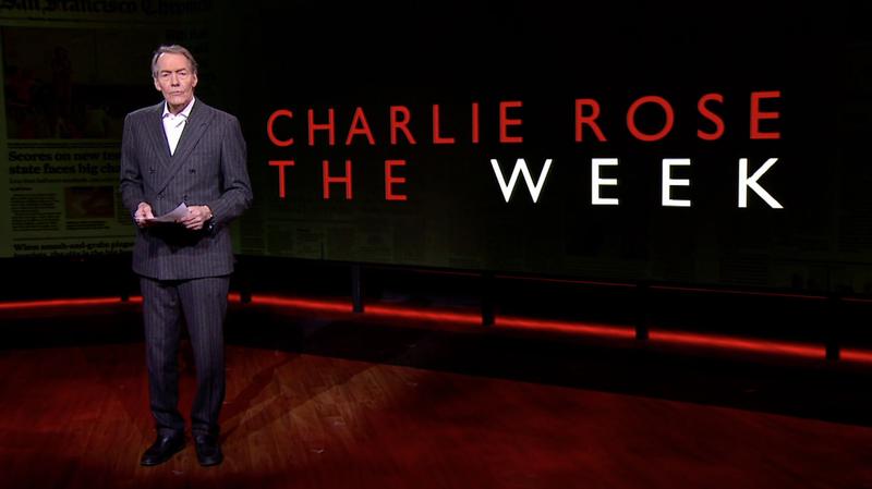 Le journaliste présentateur vedette de la télévision américaine, Charlie Rose