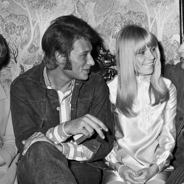 Johnny Hallyday et France Gall