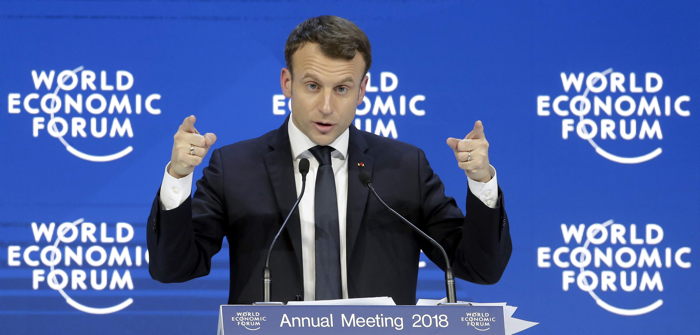 Discours d'E. Macron le 24 Janvier 2018 à Davos