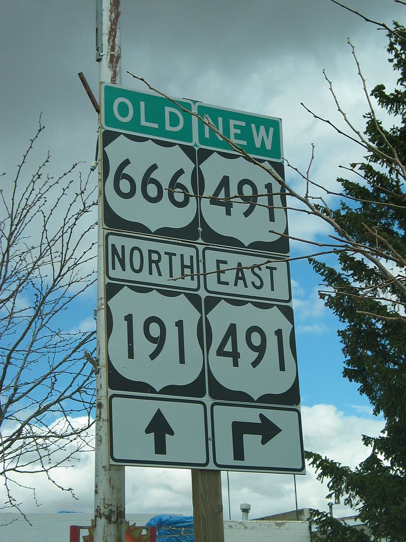 Panneau autoroute 666/491