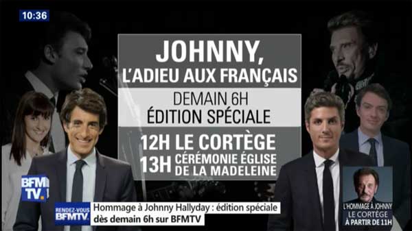 Johnny: l'Adieu aux Français