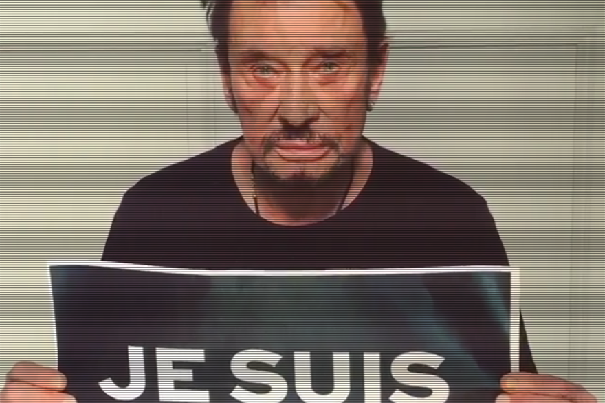 Johnny Hallyday/Je suis Charlie"