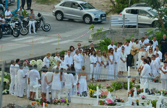 Obsèques de Johnny Hallyday à Saint Barth