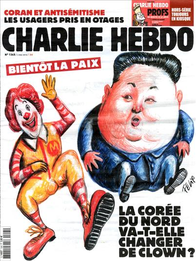 Charlie Hebdo: Edition du 2 Mai n°1345