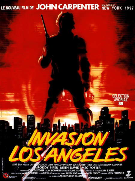 Film "Invasion Los Angeles" de J. Carpenter