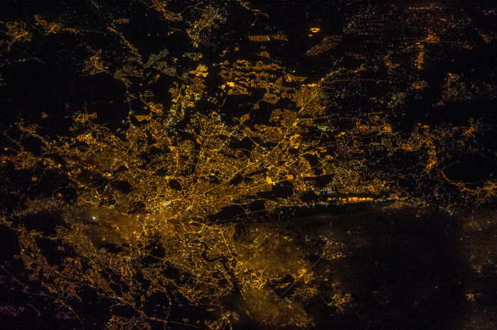 Une vue aérienne de Rome prise depuis l'ISS. - ISS 