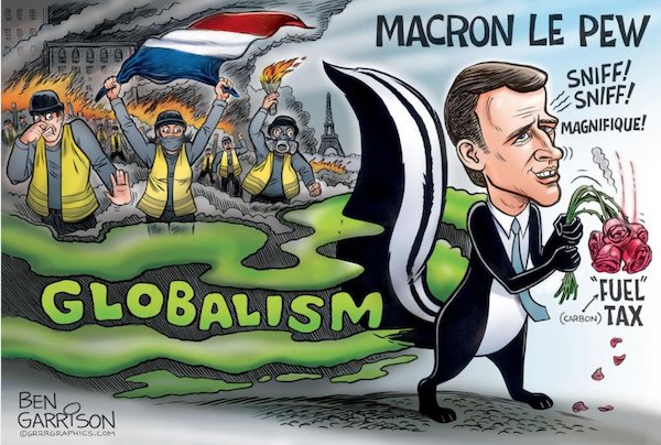 mmanuel Macron, alias Pépé le Putois