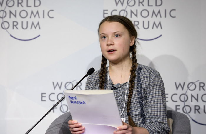 Greta Thunberg au WEF