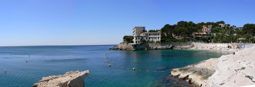 Plage à Cassis