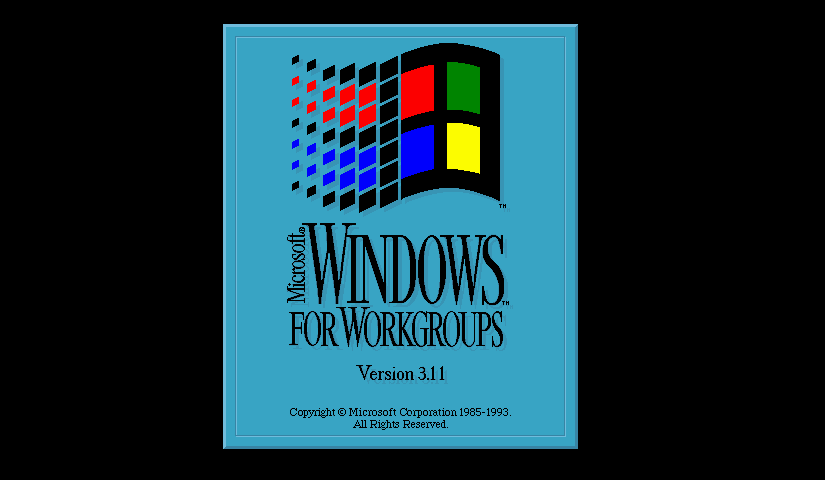 Microsoft for Workgroups Version 3.11