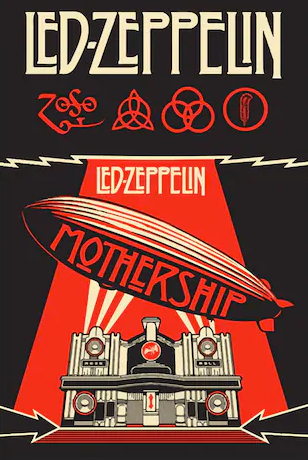 Led Zeppelin "Mothership" ou "Vaisseau mère"