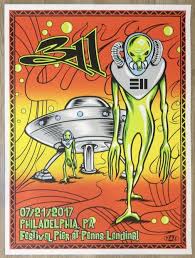 couvertures d'albums et de posters du groupe 311