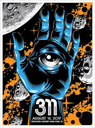 couvertures d'albums et de posters du groupe 311