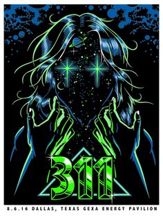 couvertures d'albums et de posters du groupe 311