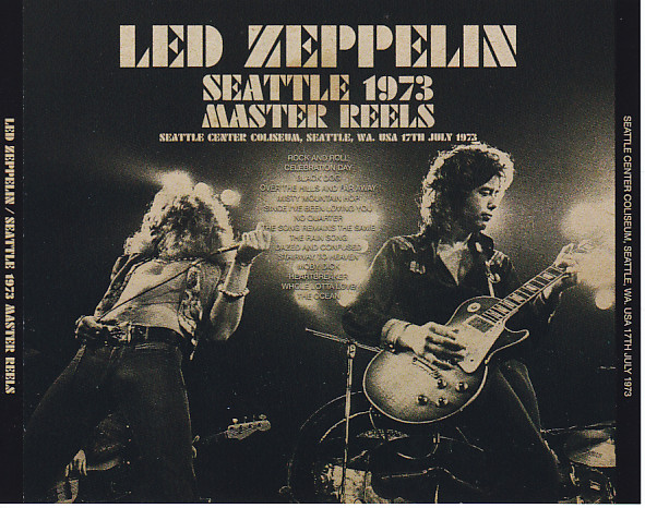 Live au Seattle Center Coliseum, à Seattle, WA USA le 17 Juillet 1973