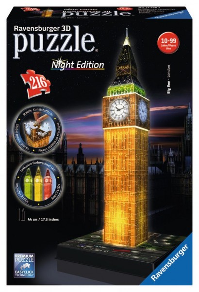 Puzzle Ravensburger: Big Ben à Londres