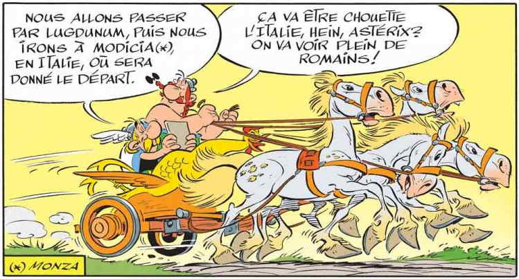 Illustration : Album "Astérix et la Transitalique"