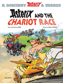 "Astérix et la Transitalique"  "Astérix and the chariot race"