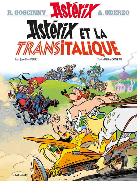 Astérix et la Transitalique Livre d'Albert Uderzo et Jean-Yves Ferri