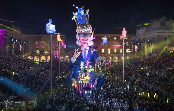 Carnaval de Nice 2020: le roi de la mode