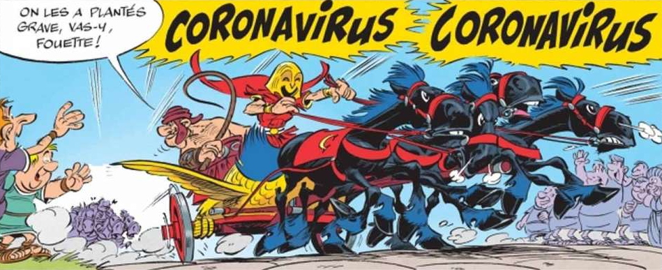 Illustration : Album "Astérix et la Transitalique"