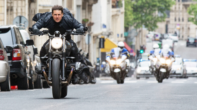 Tom Cruise en moto