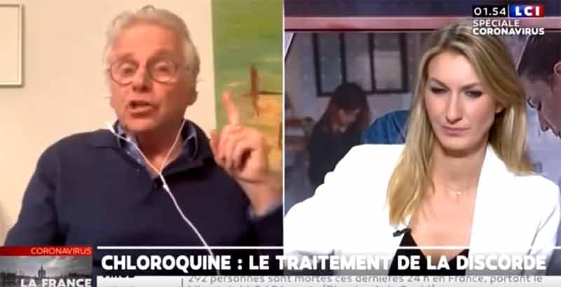 Daniel Cohn-Bendit: « Que Didier Raoult ferme sa gueule », « Y’en a marre de ce genre de mec »  Capture d'écran LCI