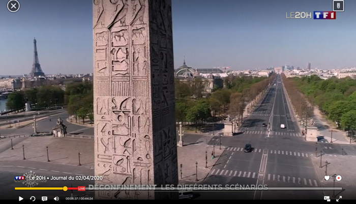 Obélisque sur la Place de la Concorde